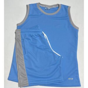 Conjunto Infantil Masculino - Regata E Shorts Dry Fit Liso