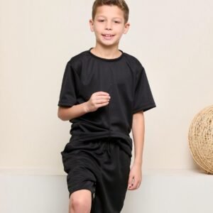 Conjunto Infantil De Verão Dry Fit Camiseta e Short 10 ao 16